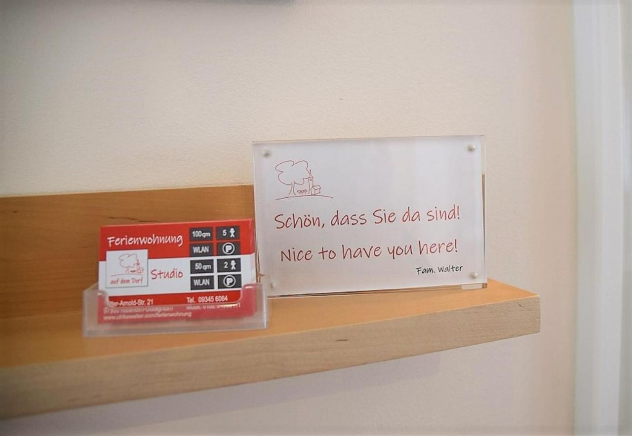 Ferienwohnung Auf Dem Dorf, Kuelsheim Exteriör bild